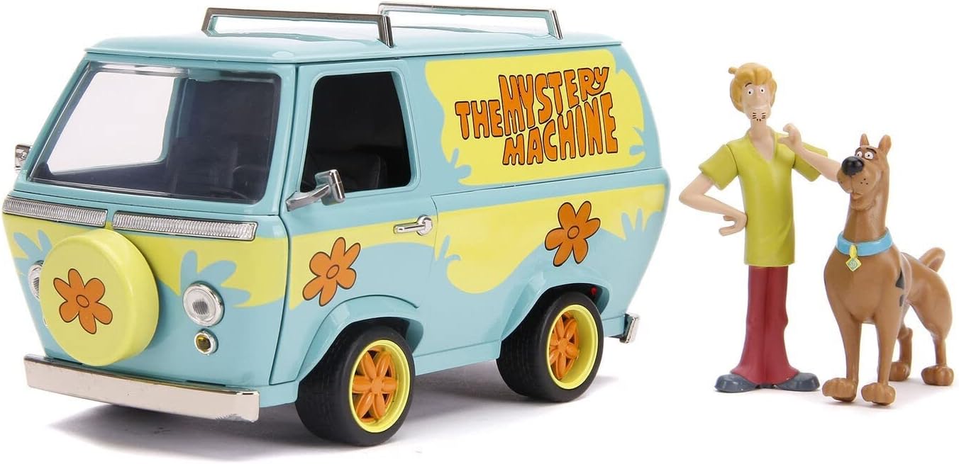 La Máquina del Misterio con Scooby y Shaggy | Jada 1:24 | Die Cast