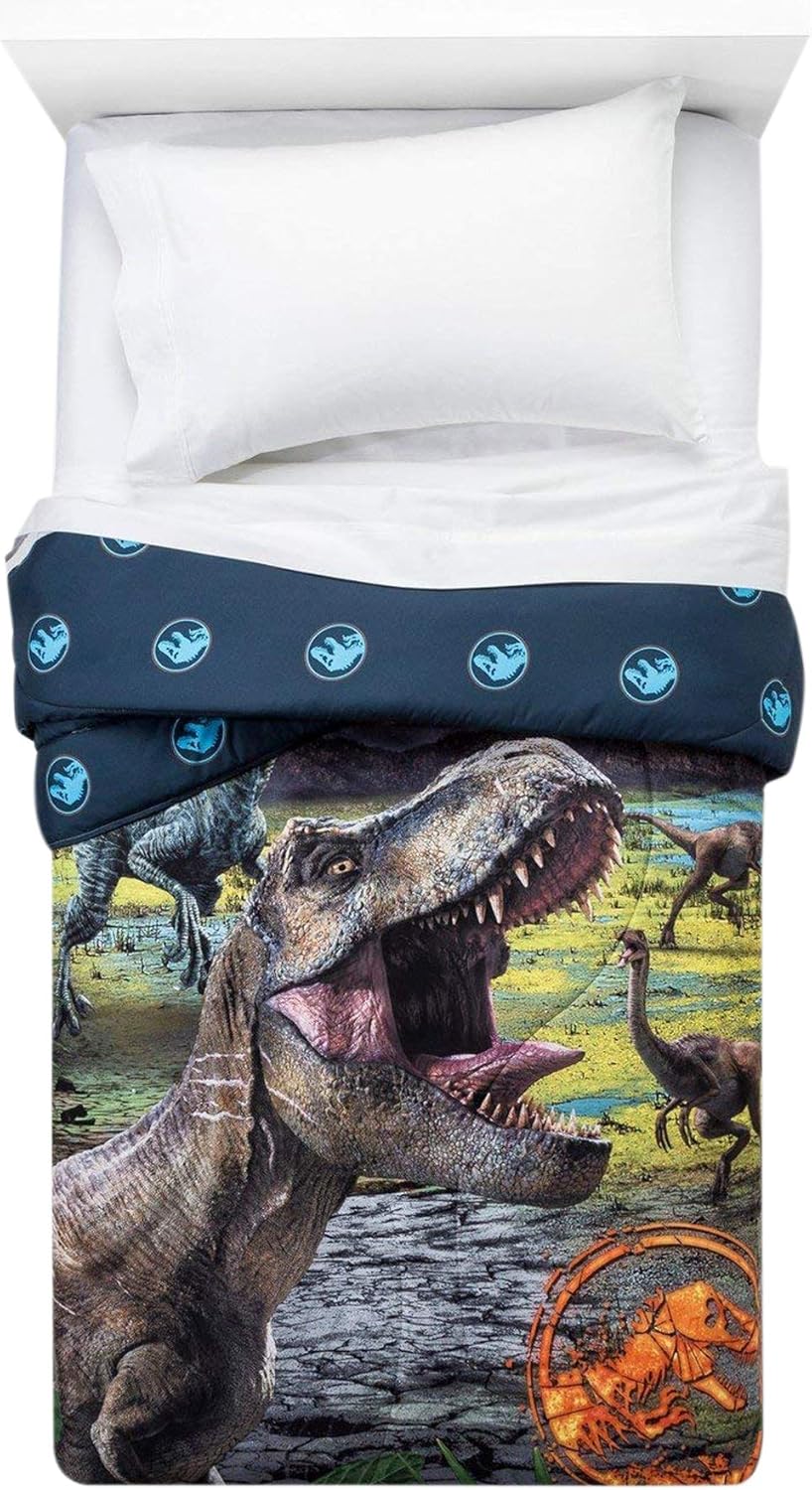 Franco Jurassic World - Edredón Reversible T - Rex | Twin