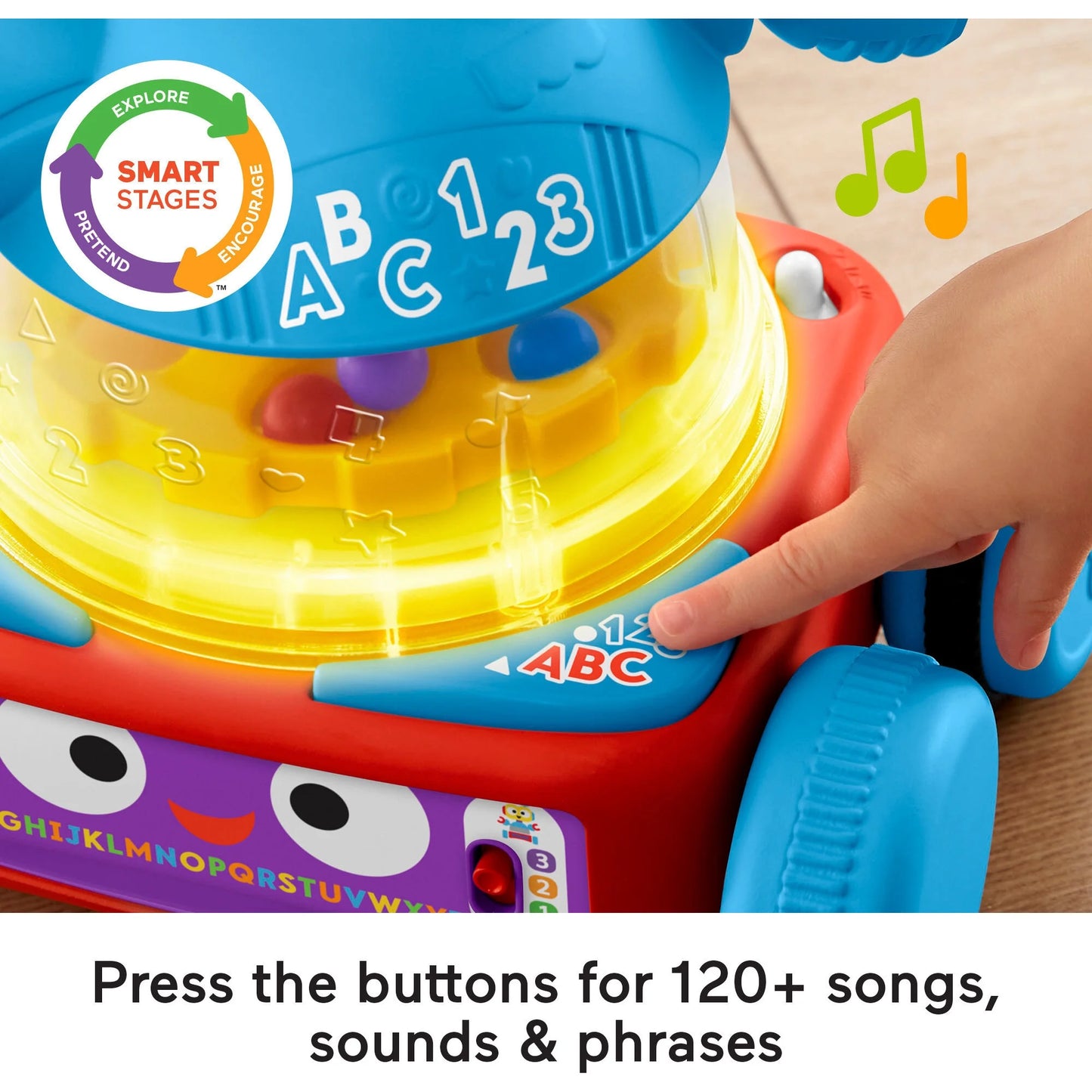 Fisher-Price - Robot de Aprendizaje Interactivo 4 en 1