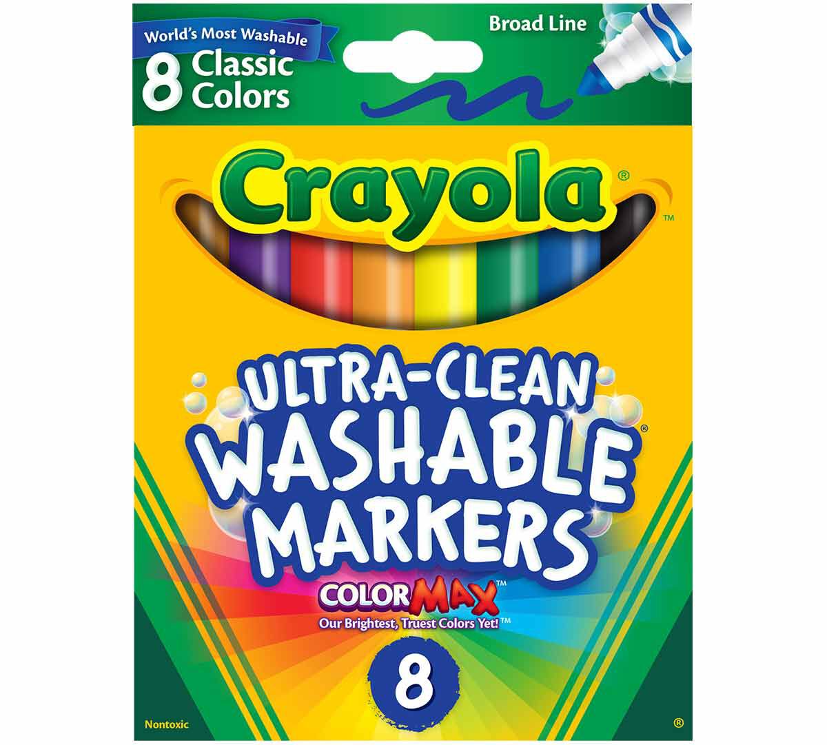 8 Marcadores de Colores Jumbotips | Crayola