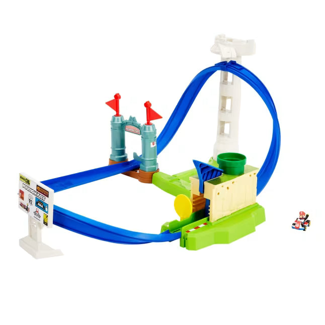 Pista de carreras Hot Wheels Mariokart Circuit Slam