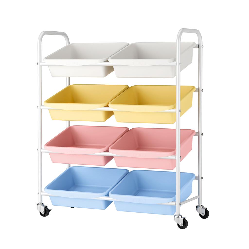 Kingrack Organizador de Juguetes con 8 Compartimentos