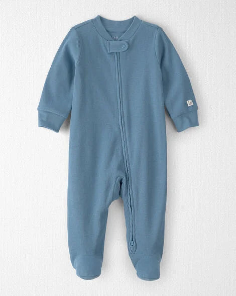 Baby Organic Cotton Rib Sleep & Play Pajama | Little Planet