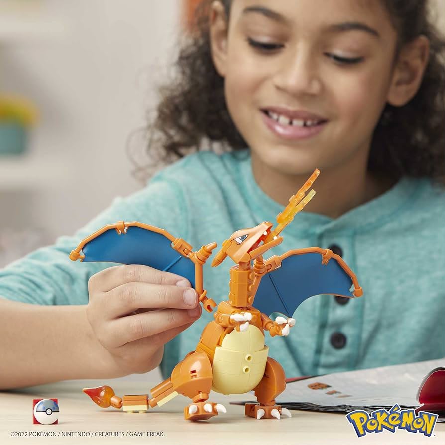 Mega Construx Pokemon Charizard - Figura 222 bloques