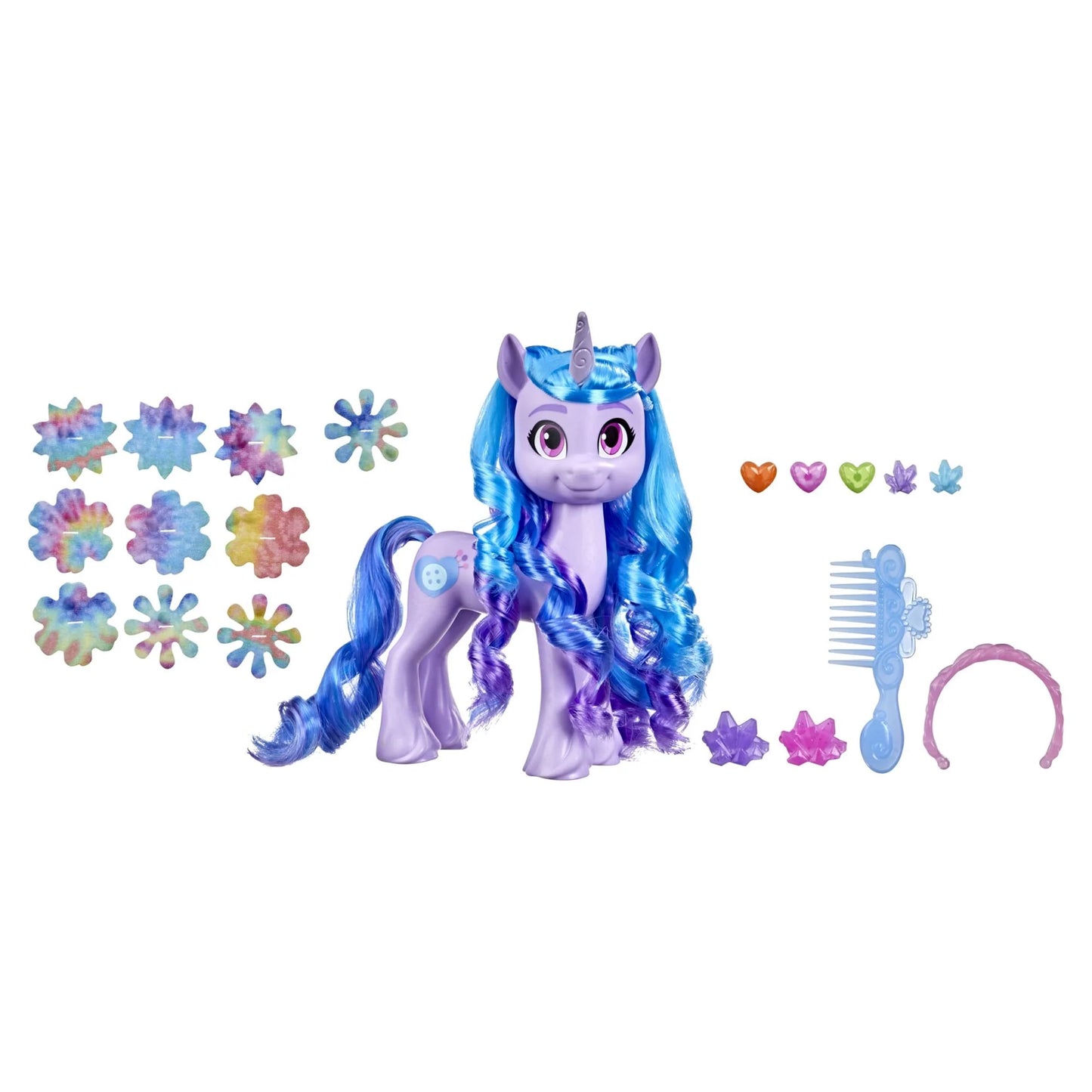 My Little Pony:  Izzy Moonbow | 17 Accesorios para el Cabello | Hasbro