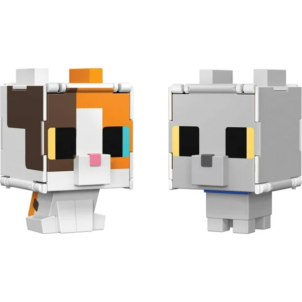 Mattel Minecraft Flippin' Figs | Colección de Figuras 2 en 1