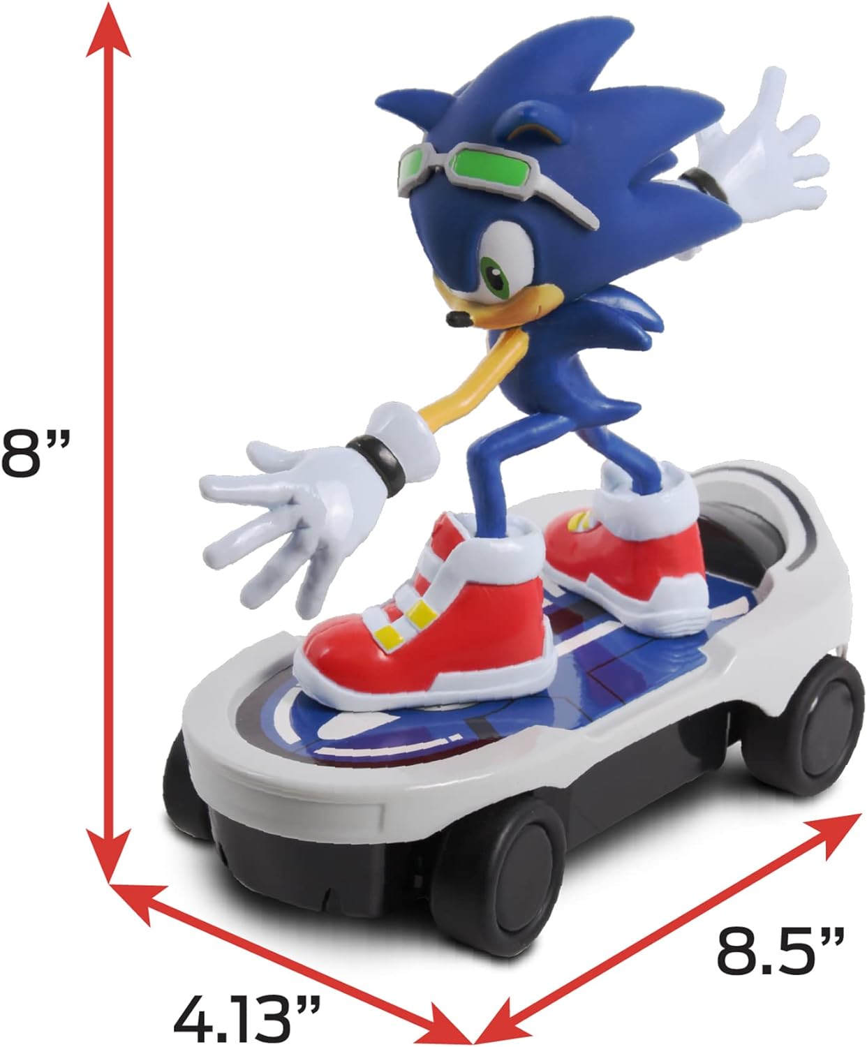 Patineta de Sonic a Control Remoto