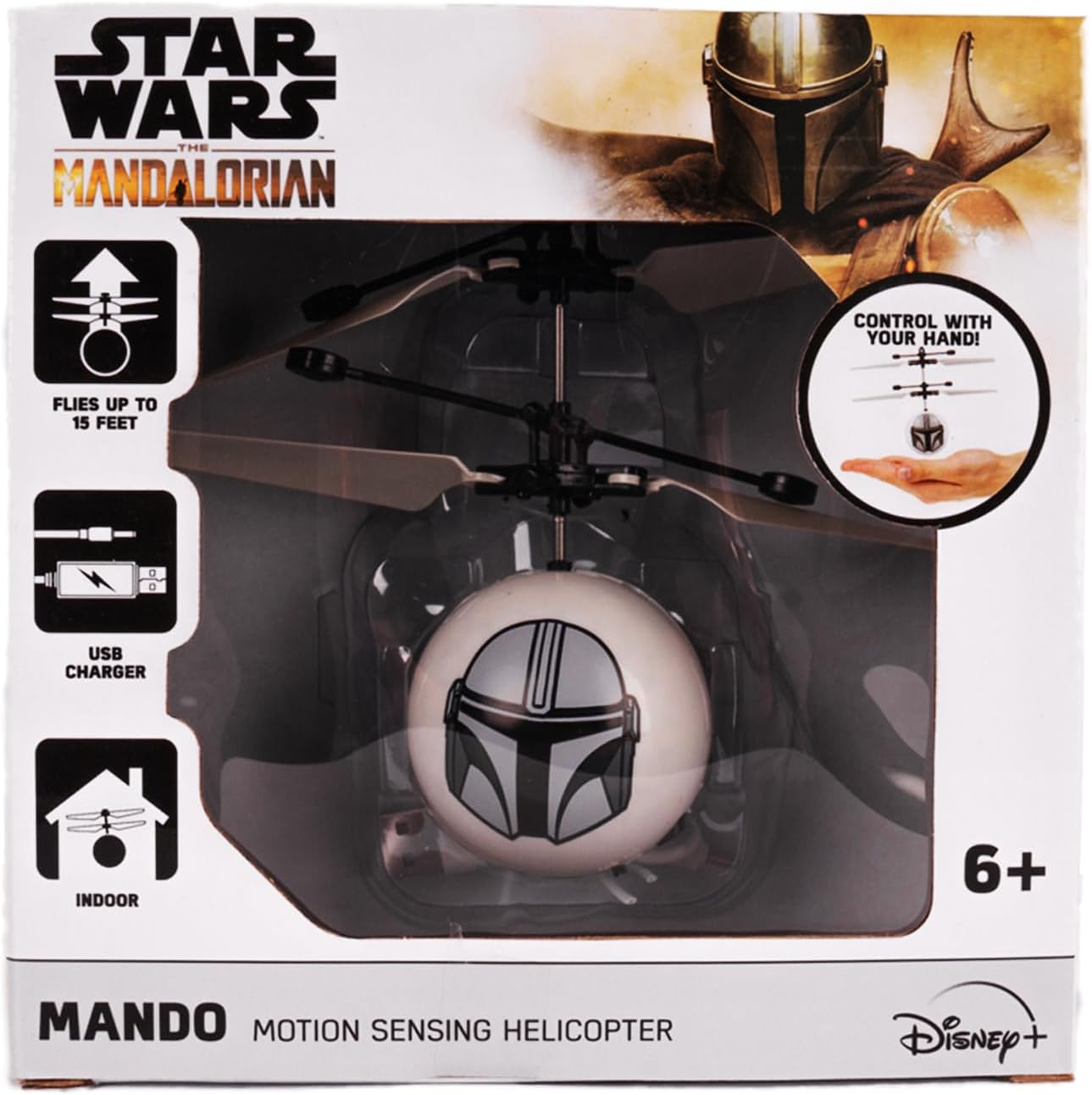 Drone con detección de movimiento con carga USB - STAR WARS