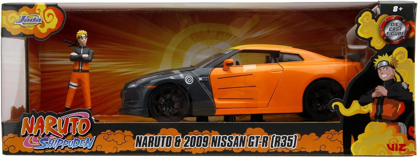 Naruto Nissan GT-R (R35) 2009  1:24 | Jada Die Cast