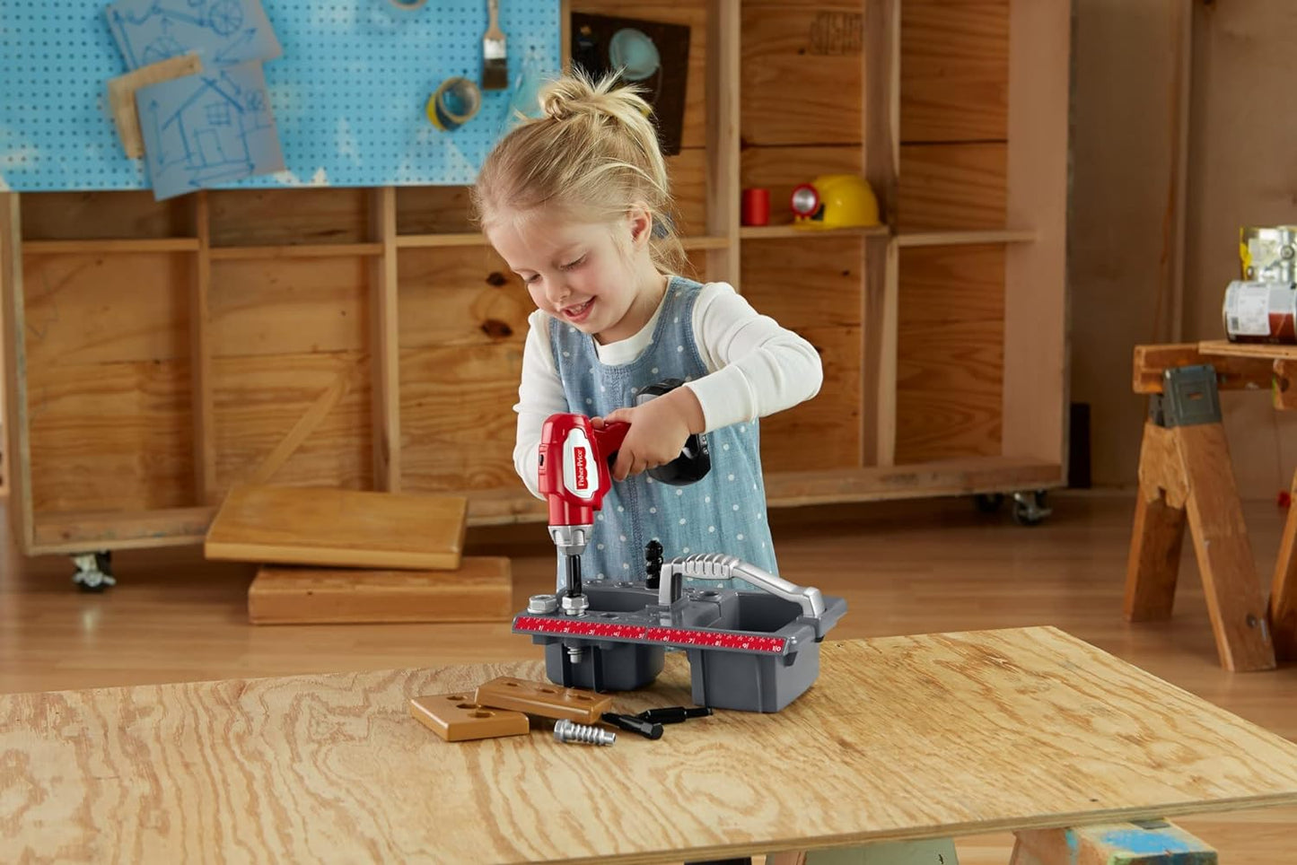 Fisher-Price Drillin' Action Tool Set