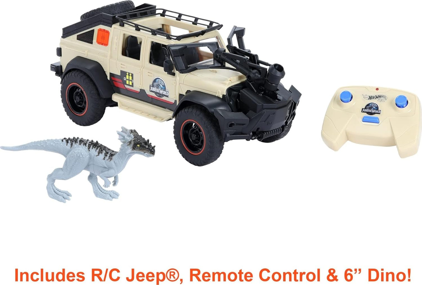 Hot Wheels Jurassic World Dominion Jeep Gladiator - Control Remoto | Matchbox