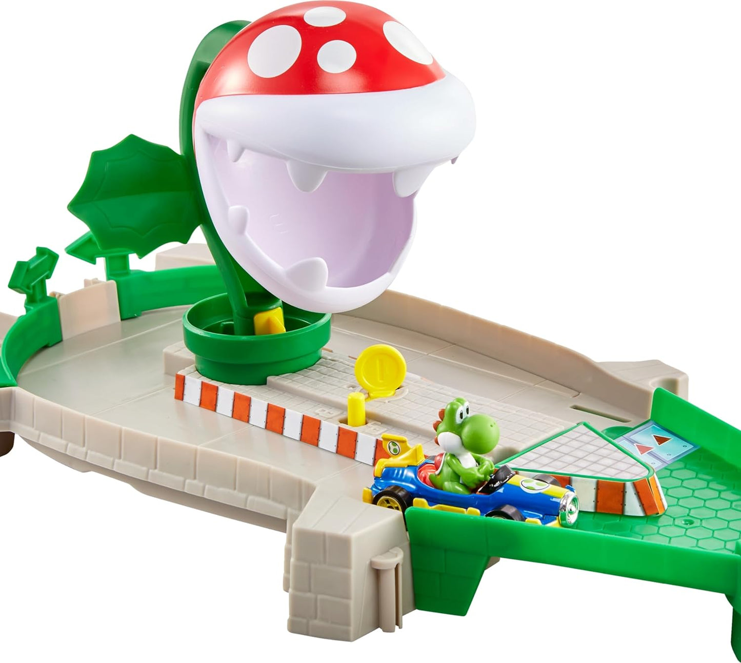 Hot Wheels Mario Kart Piranha Plant Track Playset