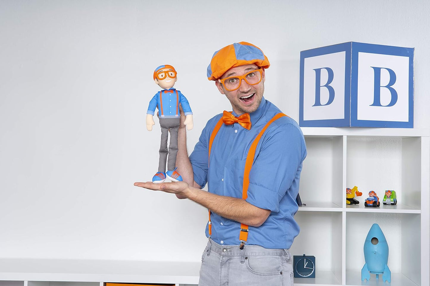 Peluche de Blippi con 15 sonidos Originales | 16 pulgadas