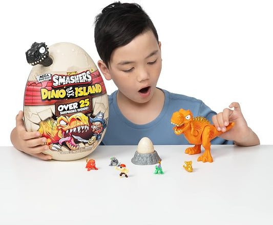 Smashers Dino Island Mega Huevo T-Rex Juguete de ZURU