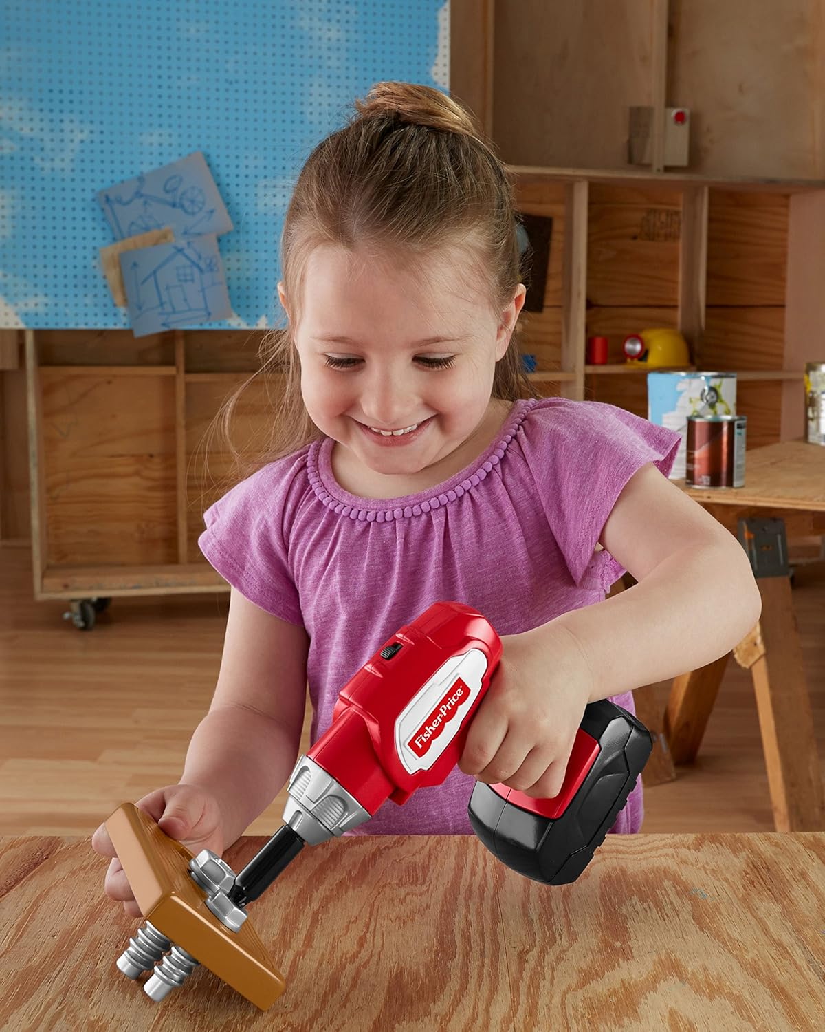 Fisher-Price Drillin' Action Tool Set