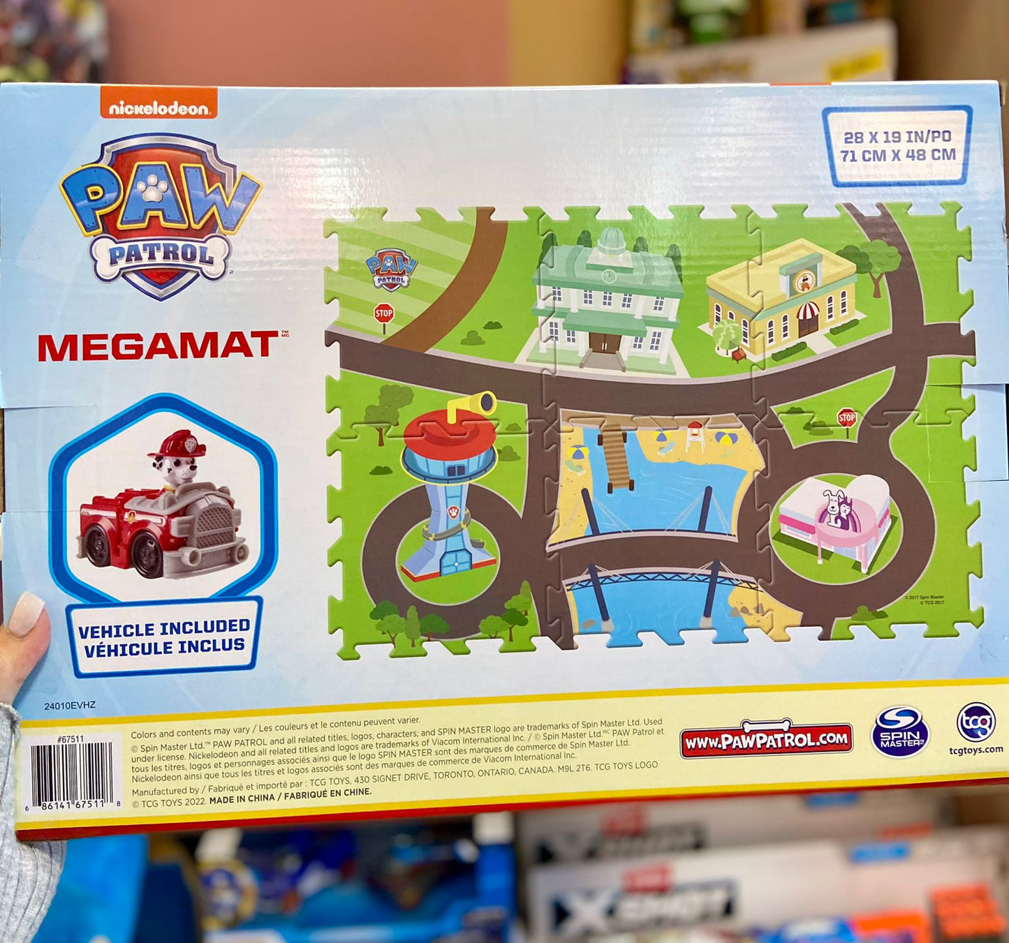 ALFOMBRA MEGAMAT PAW PATROL