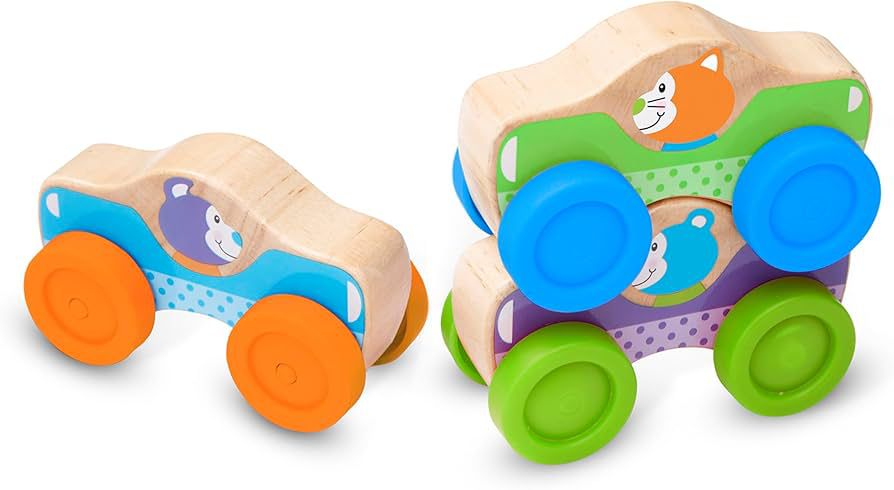 Cochecitos de Madera Apilables Melissa & Doug