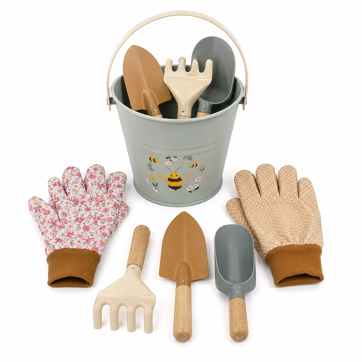 Set de Jardinería para Niños Ego Fun con Balde y Herramientas | 6 Piezas