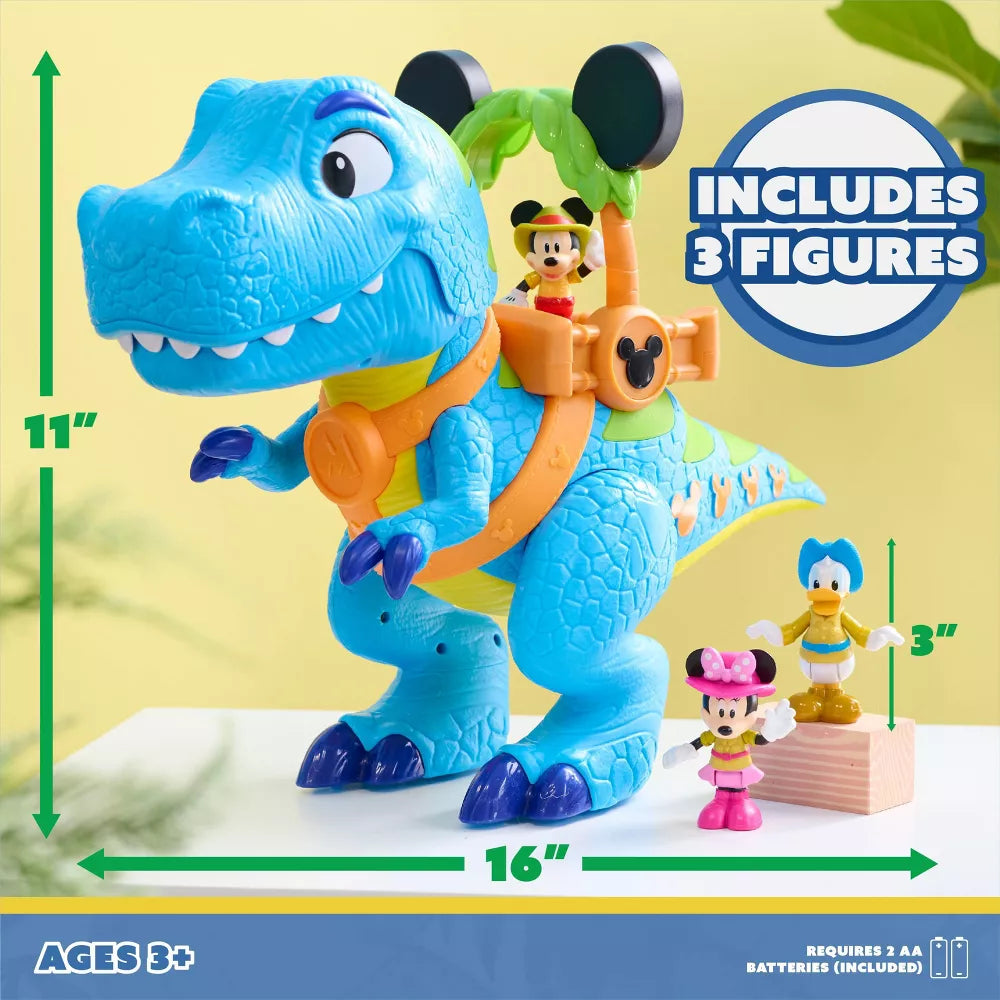 Disney Junior Mickey Mouse Roarin' Safari Dino | 4 Piezas