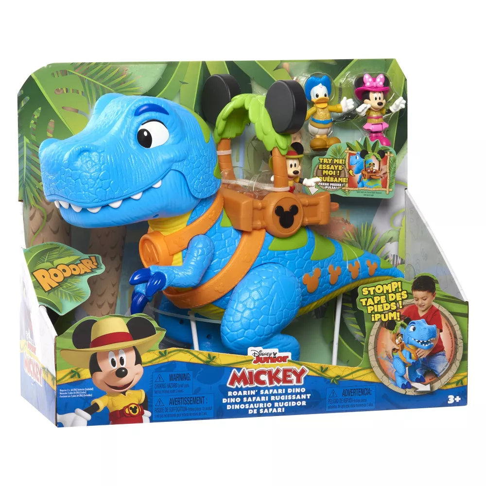 Disney Junior Mickey Mouse Roarin' Safari Dino | 4 Piezas