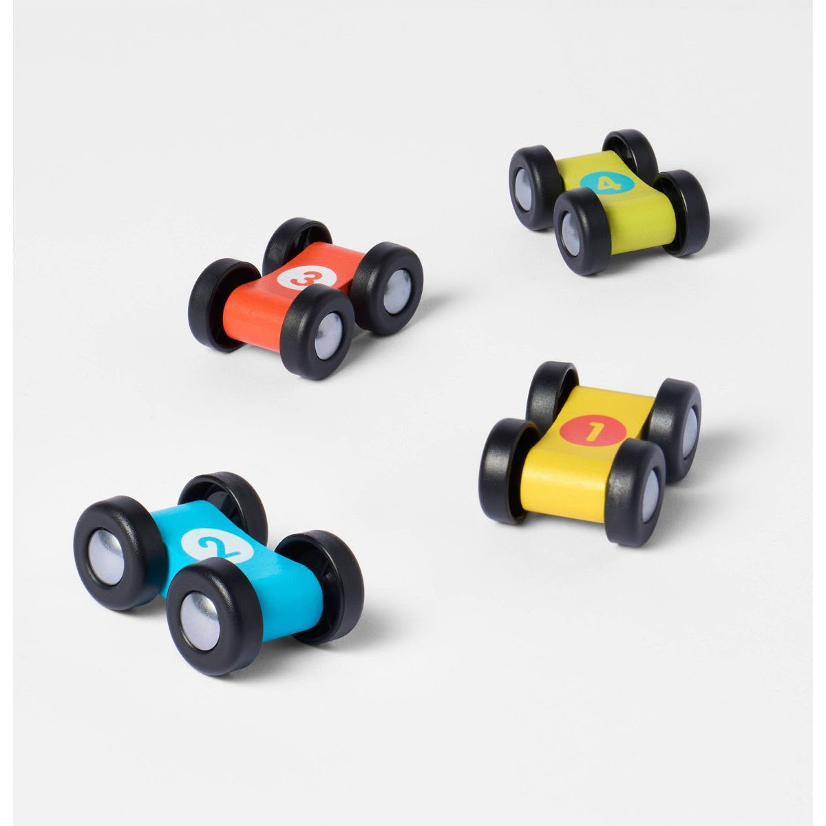 Juego Rampa de madera para coches