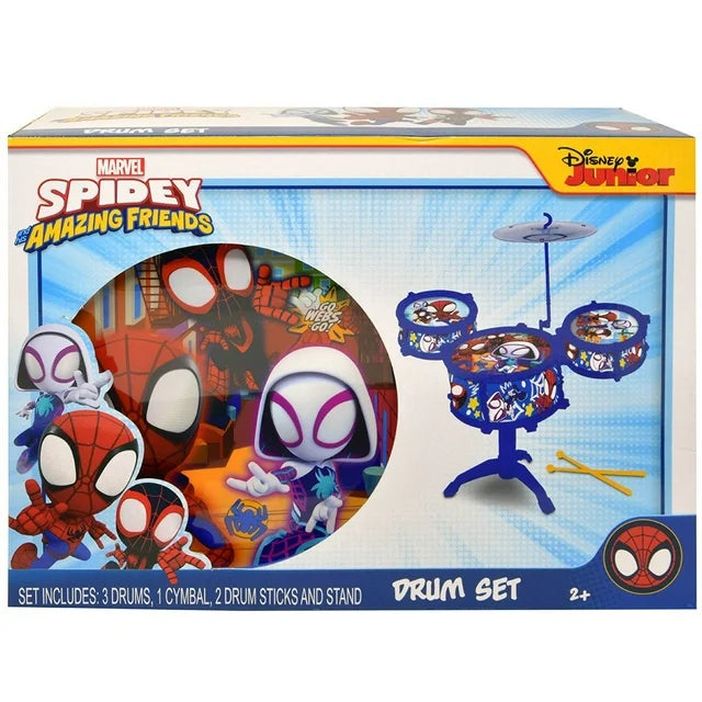 Juego de Batería para Niños de Spiderman