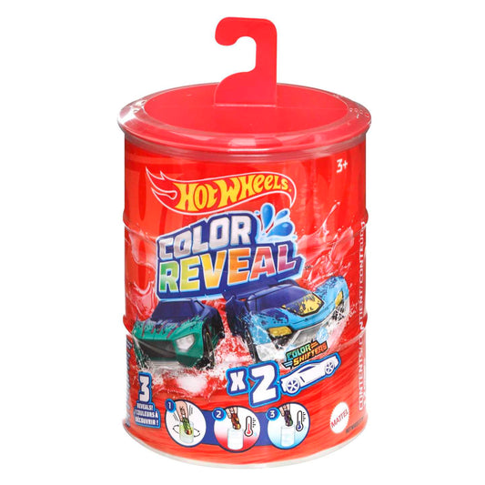 Pack de 2 Vehículos Hot Wheels Color Reveal