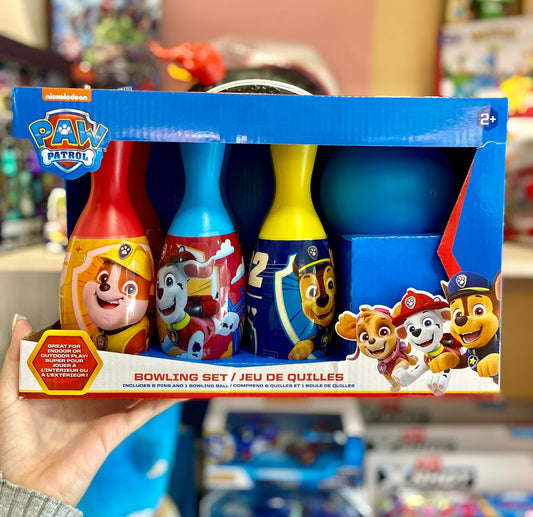 BOWLING SET/ JUEGO DE BOLOS, PAW PATROL