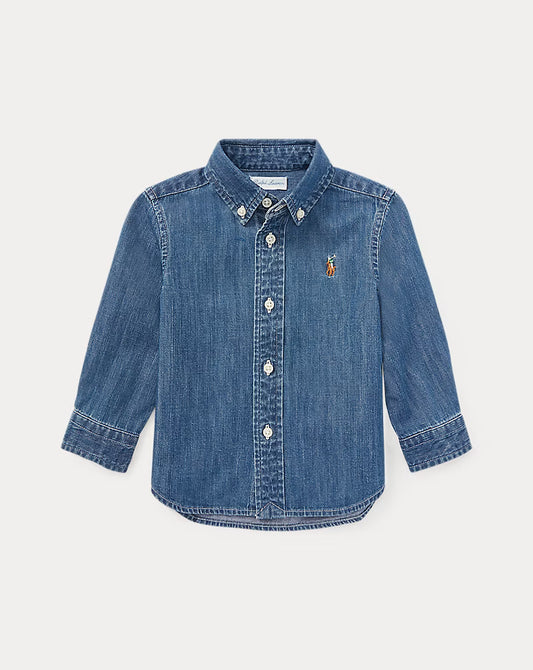 Camisa de cambray de algodón | POLO Ralph Lauren