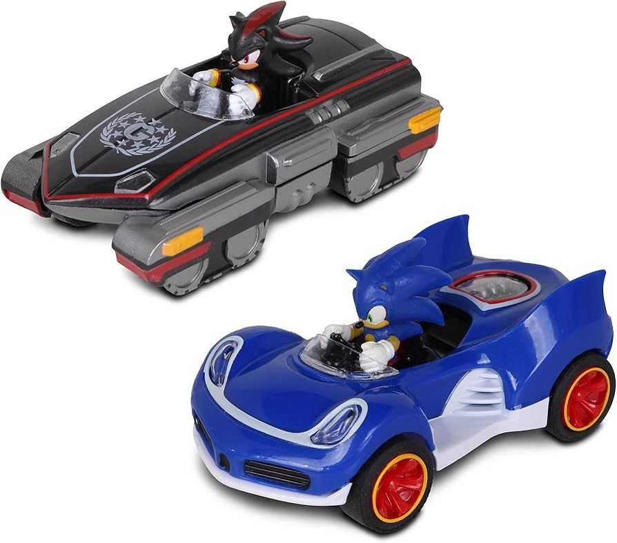 SONIC TRANSFORMED All-Stars Racing/Shadow y Sonic