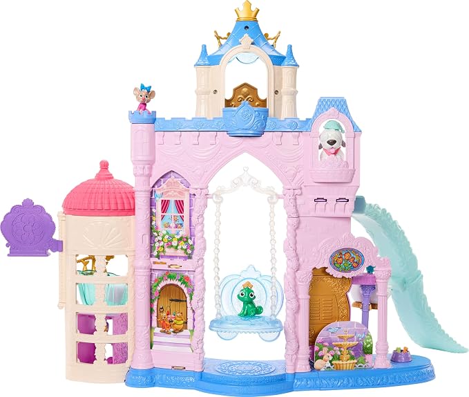 Castillo de mascotas de princesas Disney