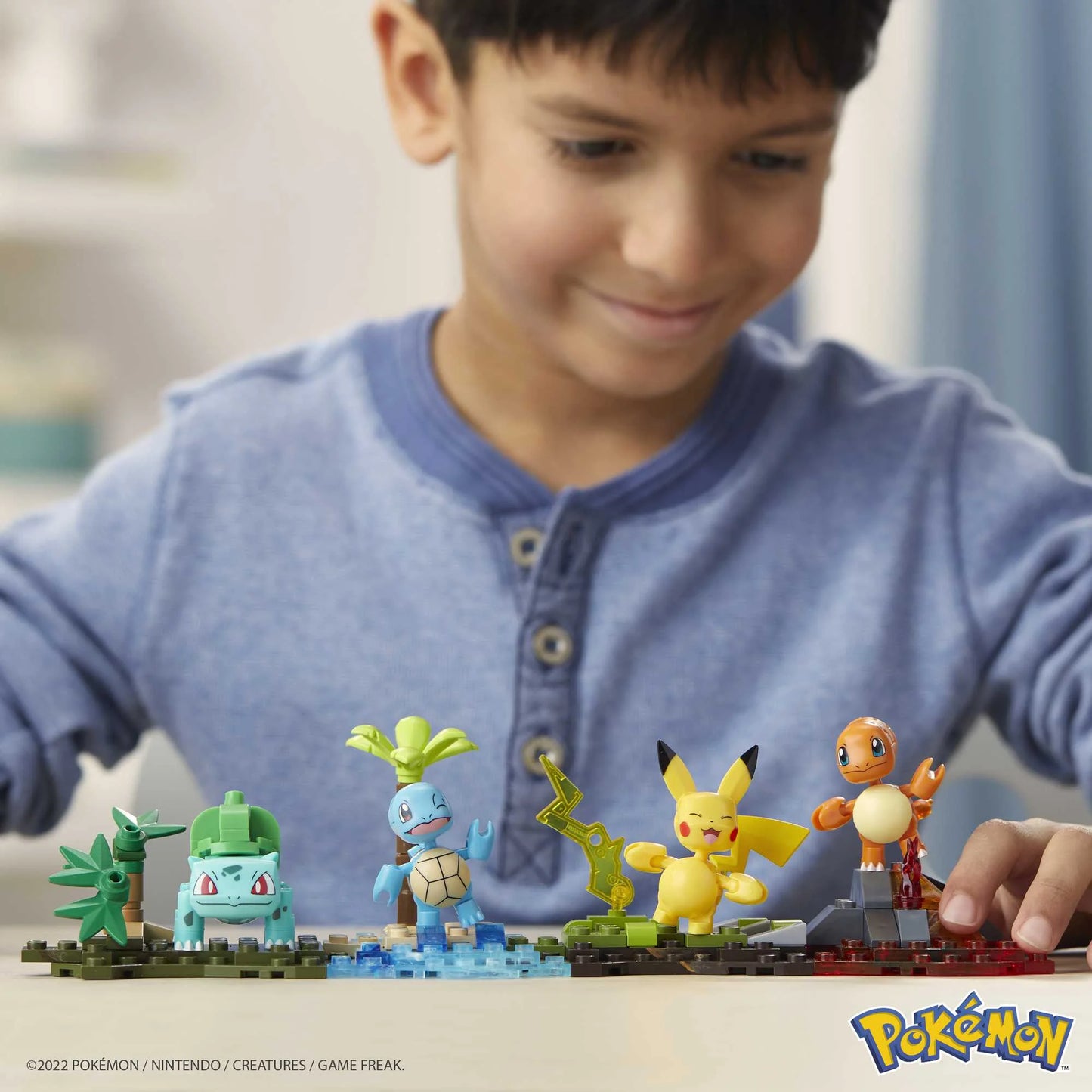 Mega - Juego de Construcción Pokémon Equipo Kanto