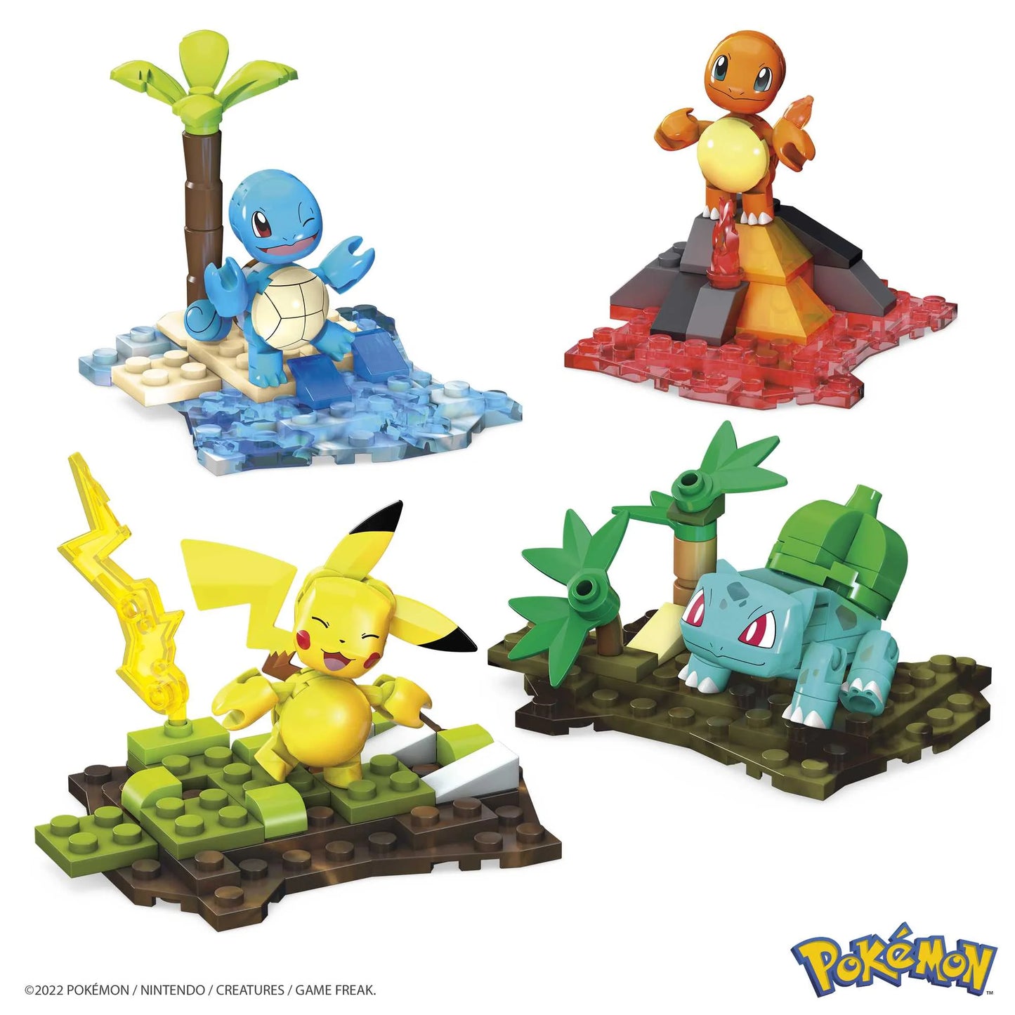 Mega - Juego de Construcción Pokémon Equipo Kanto