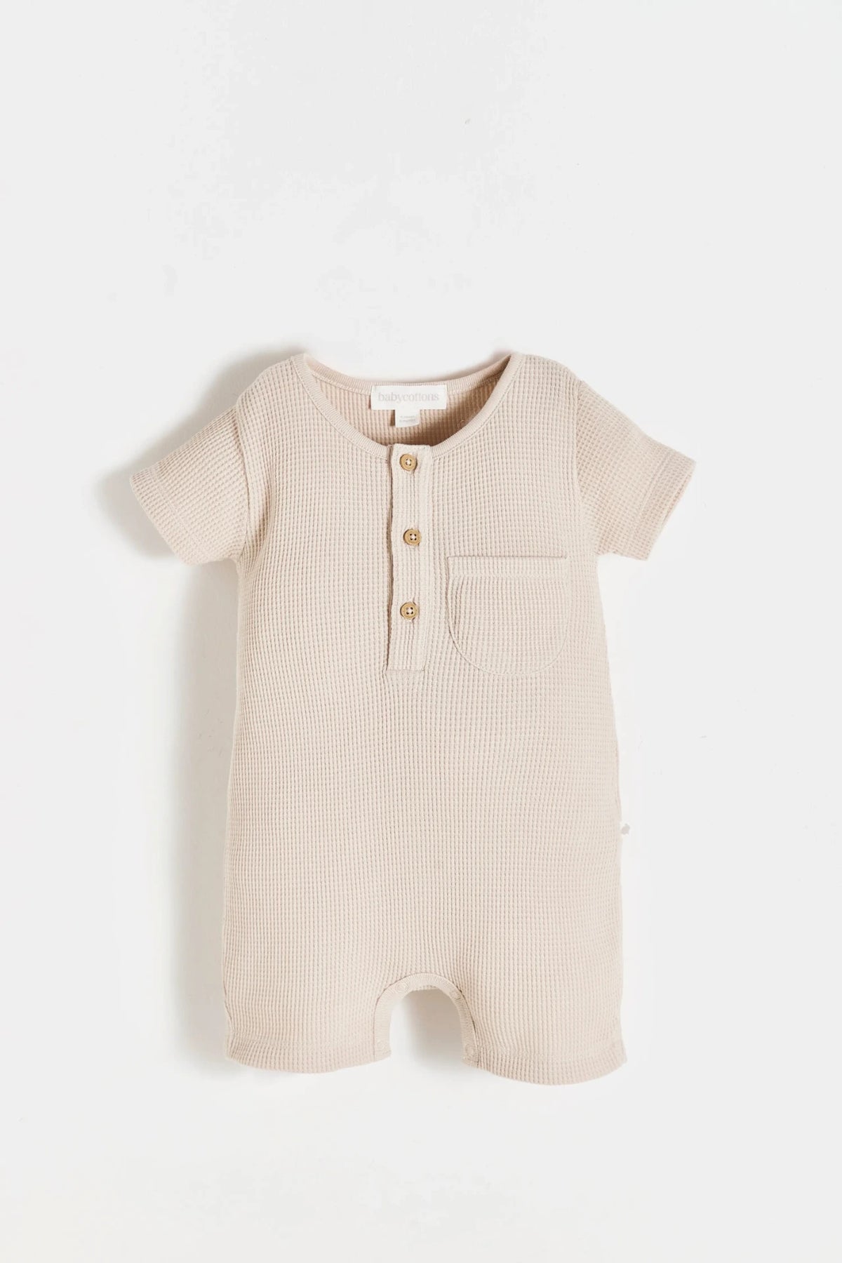 Mono corto de gofre | baby cottons