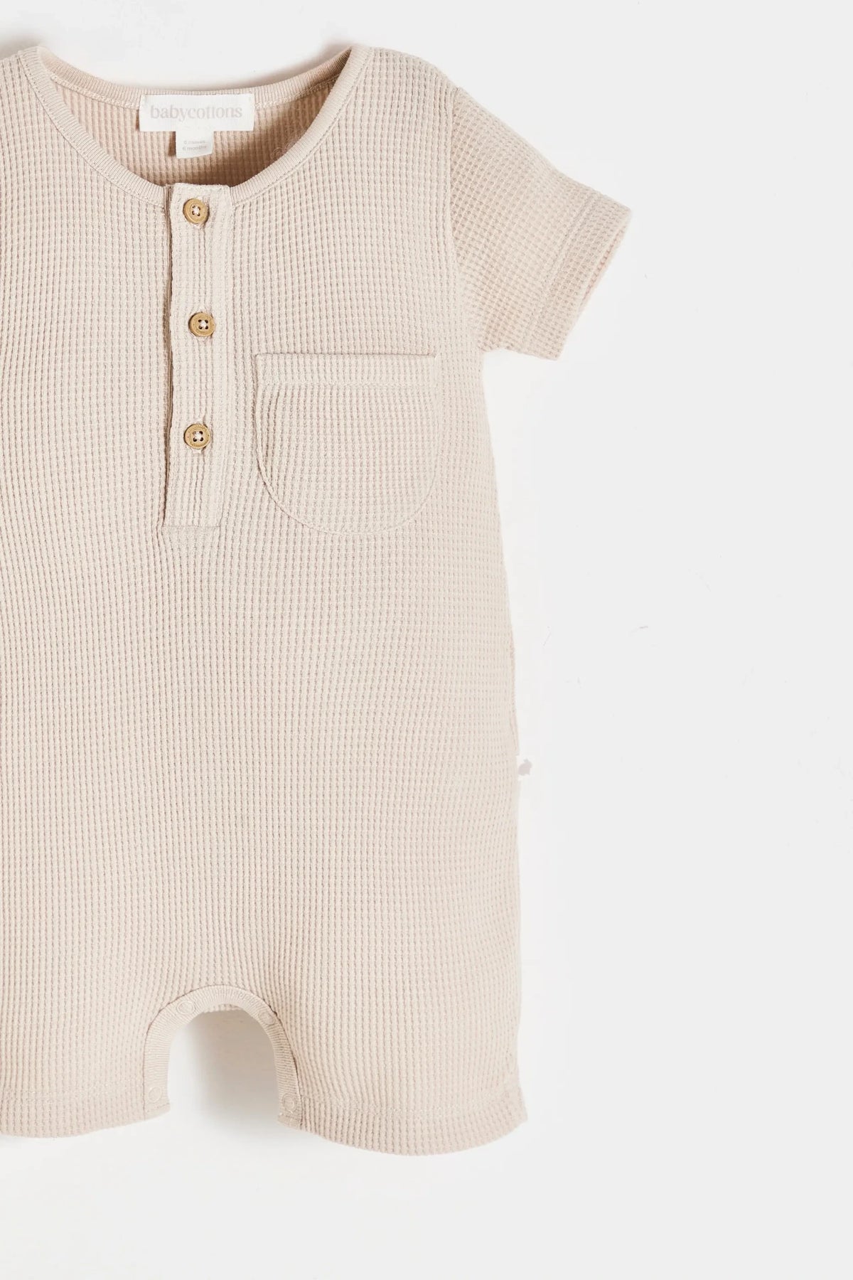 Mono corto de gofre | baby cottons