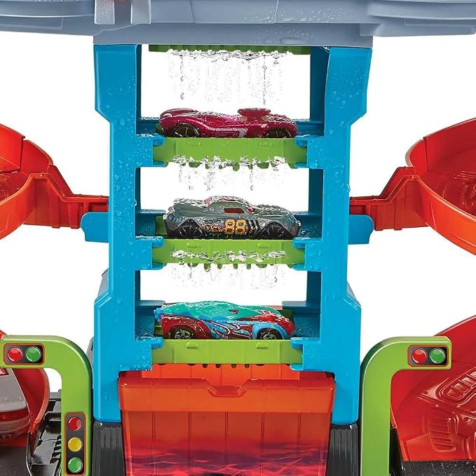 pista de Hot Wheels City Mega Car Wash