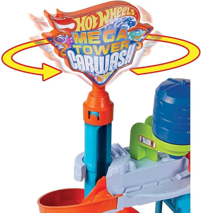 pista de Hot Wheels City Mega Car Wash