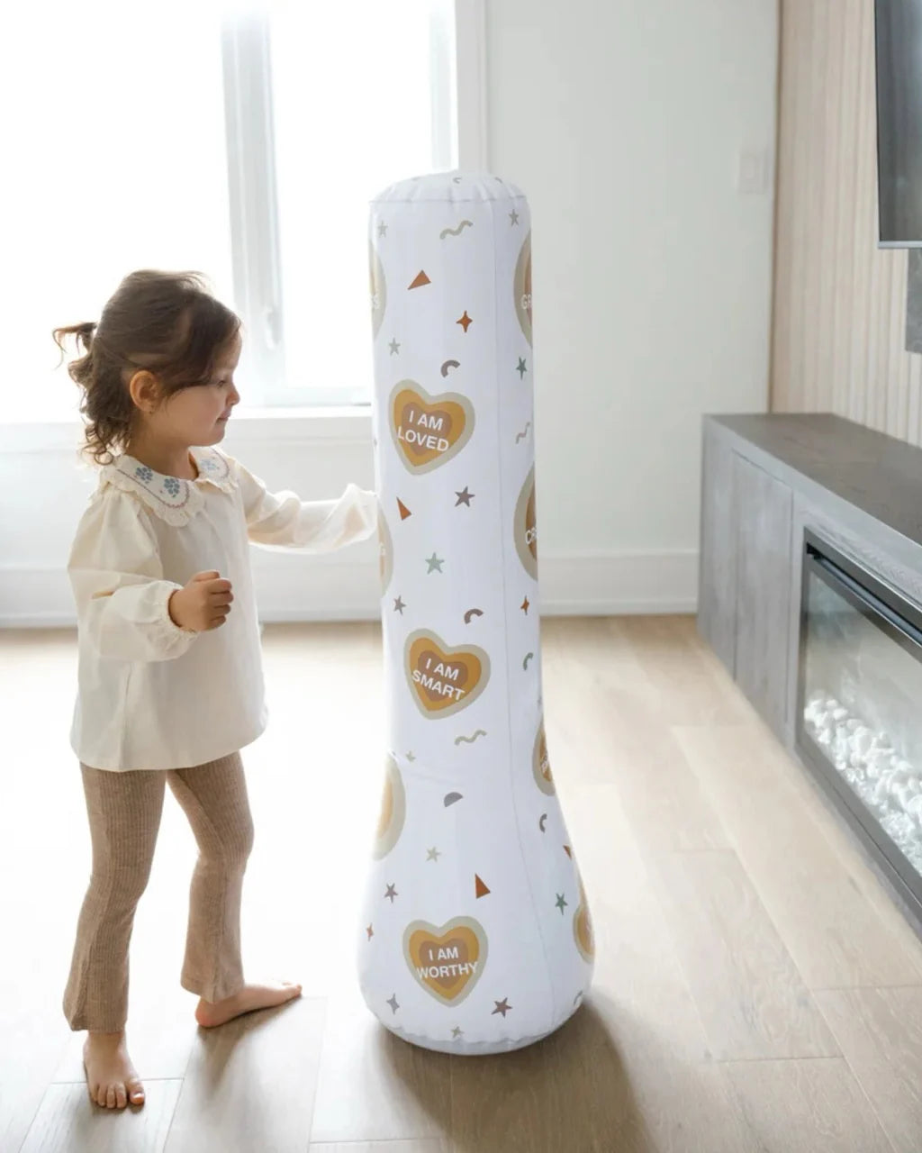 Saco de boxeo inflable Magic Puncher para niños
