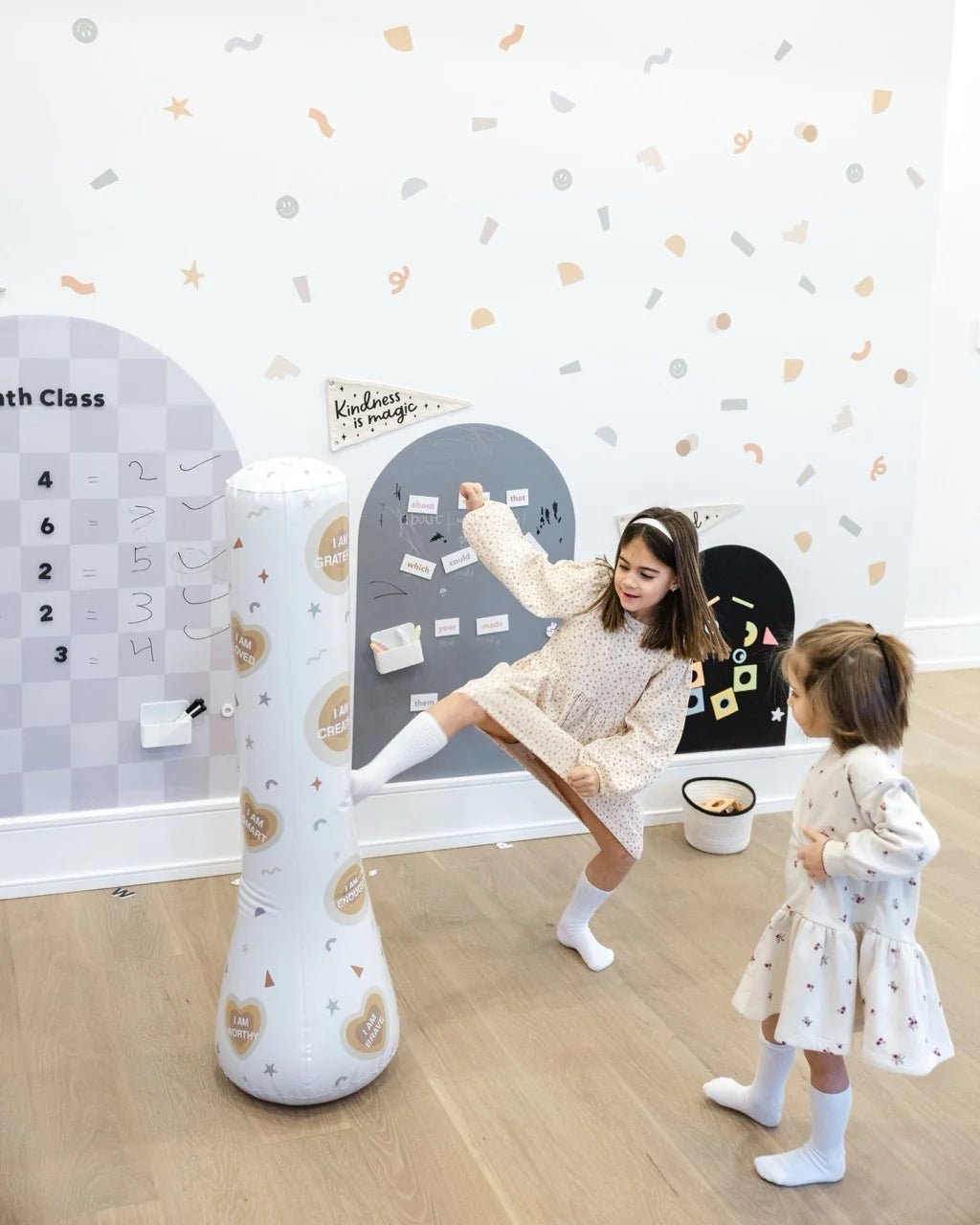 Saco de boxeo inflable Magic Puncher para niños