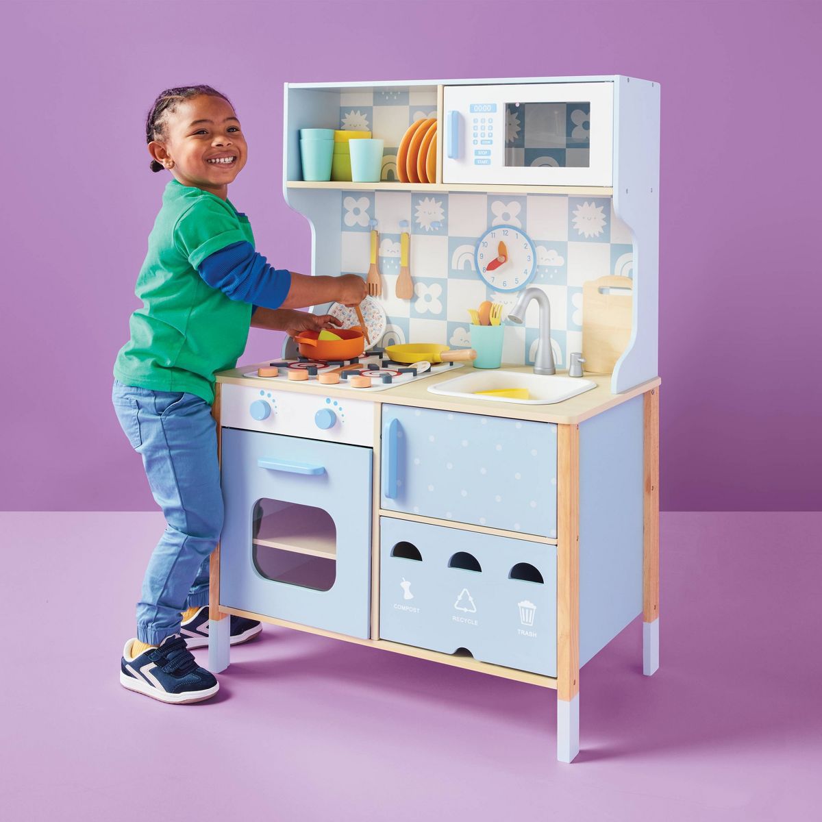 Cocina de juguete - 41 piezas Juego de cocina para niños