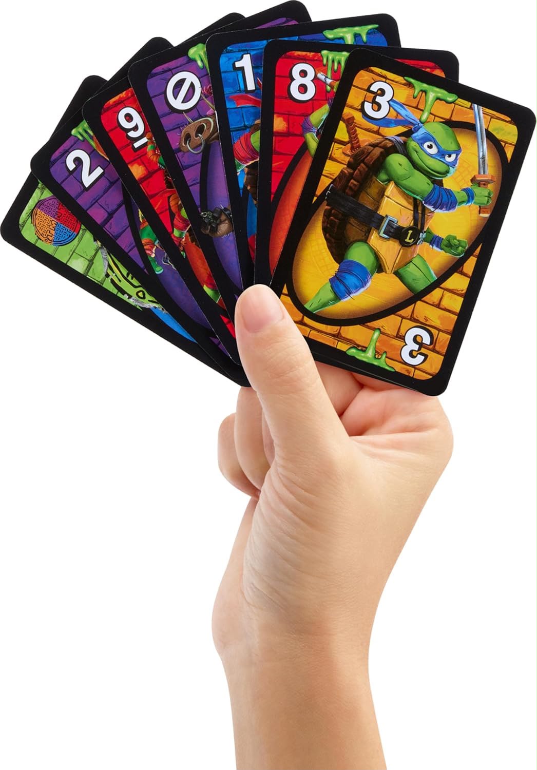 Juego de cartas uno - Teenage Mutant Turtles