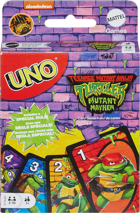 Juego de cartas uno - Teenage Mutant Turtles