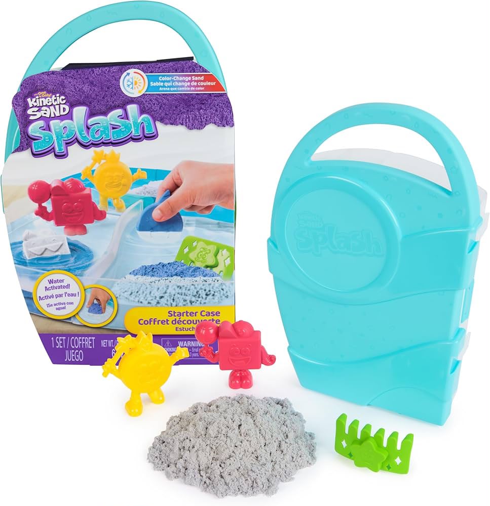 Kinetic Sand - Estuche Basico Splash