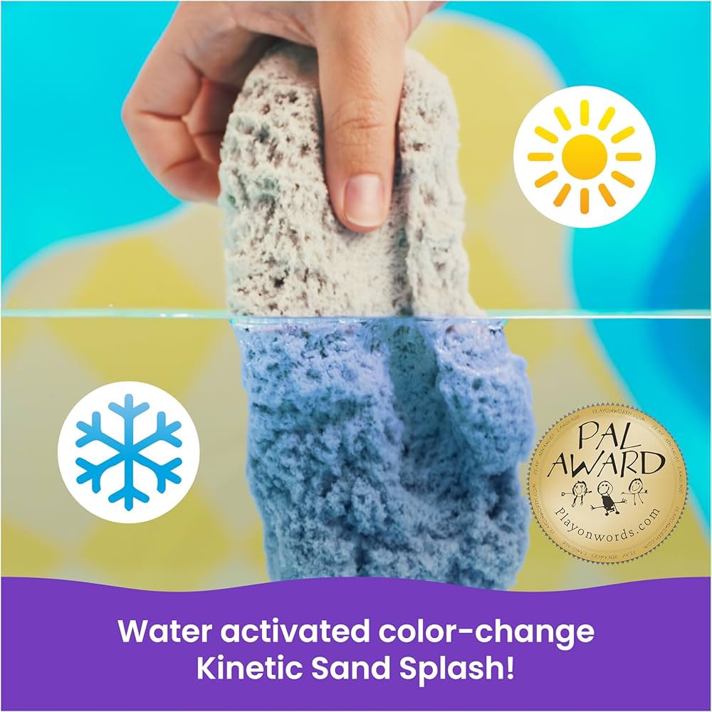 Kinetic Sand - Estuche Basico Splash