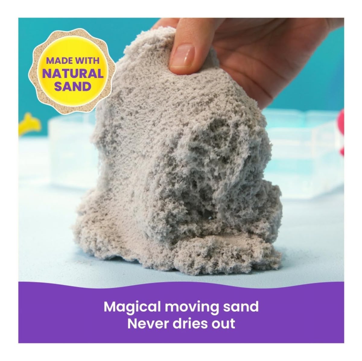 Kinetic Sand - Estuche Basico Splash