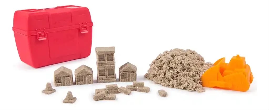 Kinetic Sand Construccion - Tool Box Arena Knetica color