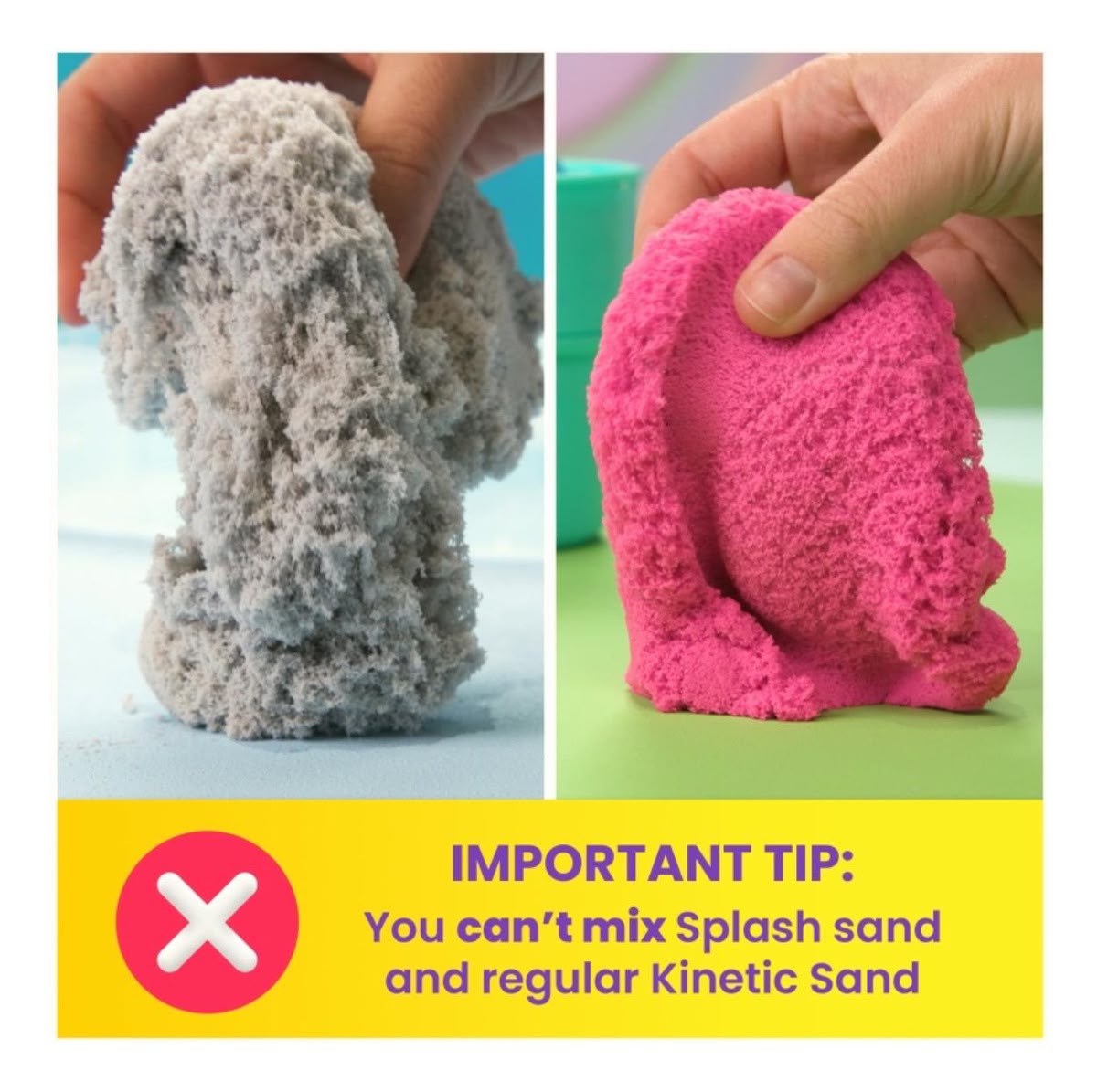 Kinetic Sand - Estuche Basico Splash