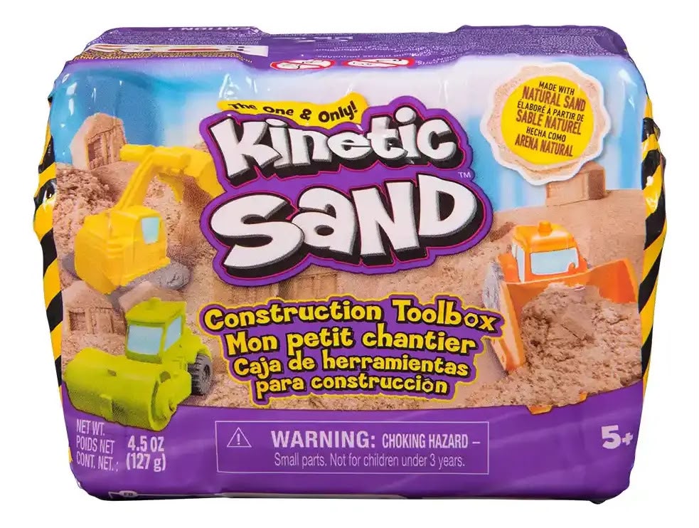Kinetic Sand Construccion - Tool Box Arena Knetica color