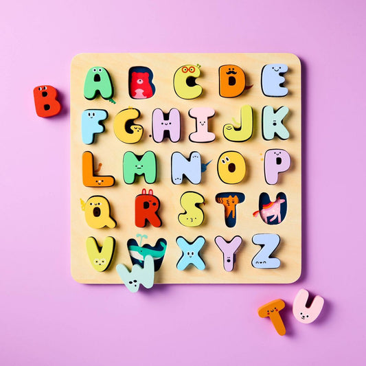 Juego de madera ABC