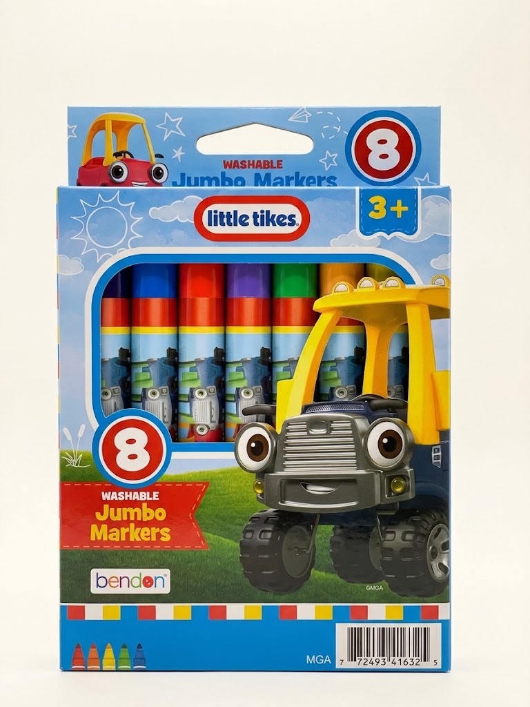 Marcadores Gigantes Lavables Little Tikes (Bendon)